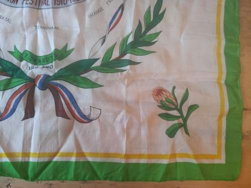 Union Festival 1960 large silk scarf