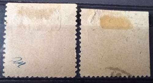1919 Lithuania 2nd & 3rd Kaunas 20 & 30 SK, used