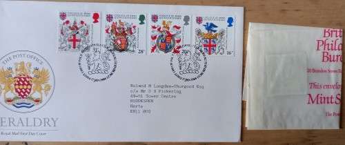 1984 Britain lot of 13 FDCs & 42 MNH stamps, CV$120