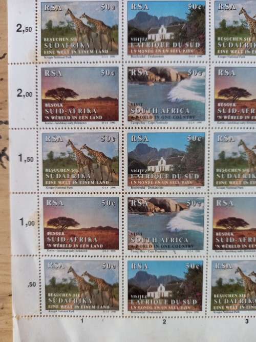 1990 RSA `Tourism` control block of 24