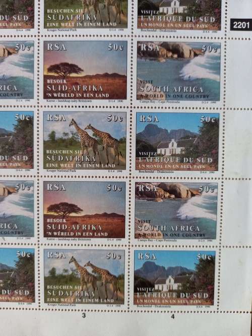 1990 RSA `Tourism` control block of 24