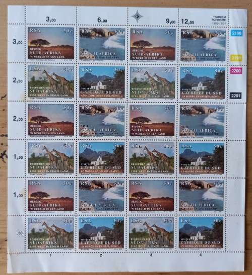 1990 RSA `Tourism` control block of 24