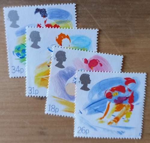 1988 Great Britain lot of 7 FDCs + 26 MNH stamps, CV$70