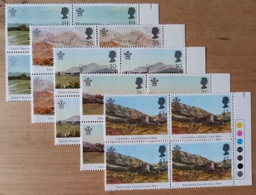1994 Great Britain Prince of Wales FDC + 5 MNH blocks of 4
