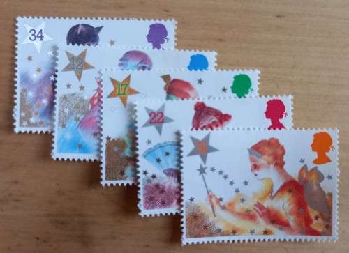 1985 Great Britain lot of 10 FDCs & 32 MNH stamps, CV$90