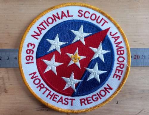 1993 Boy Scouts of America National Jamboree Northeast Region large patch