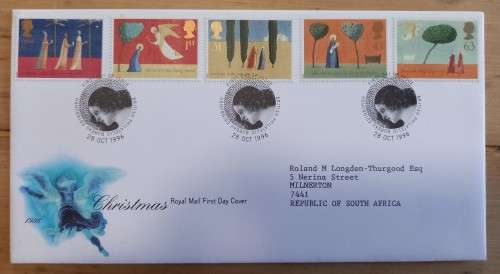1996 Great Britain Christmas stamp lot - see details