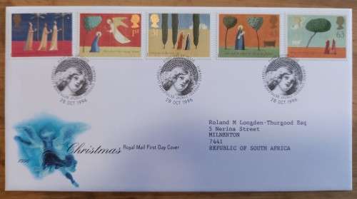 1996 Great Britain Christmas stamp lot - see details