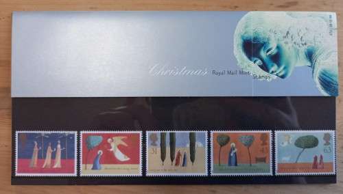 1996 Great Britain Christmas stamp lot - see details