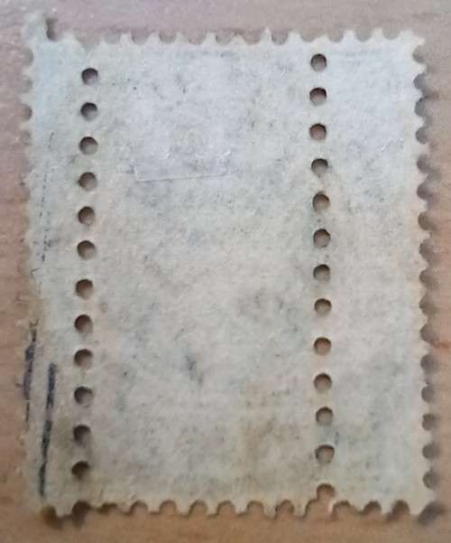 Natal 1902 1/2P error used - 2 additional rows of perfs