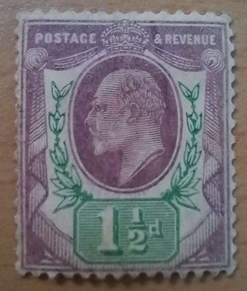 Britain 1902 1 1/2d MH