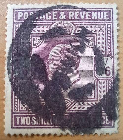 Britain 2/6 1902 used