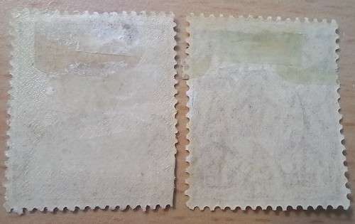 Australia 1 1/2P 1915-1924 MH - two types