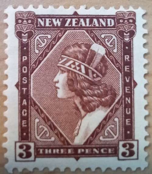 New Zealand 3 Pence 1935-1942 MH
