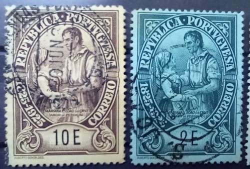 Portugal lot of 6 used stamps 1925