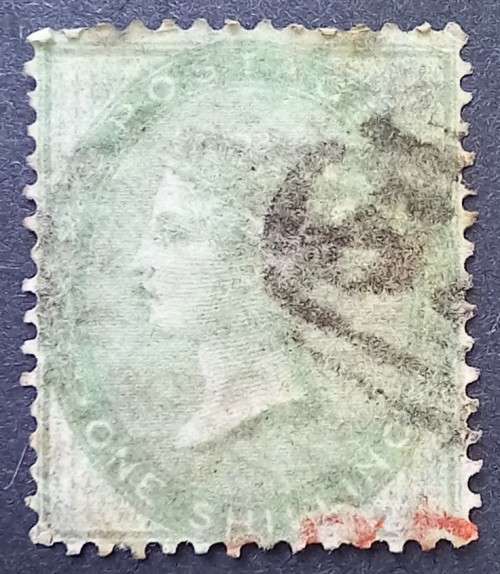1856 Great Britain 1 Shilling used
