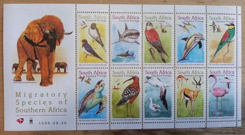 1999 RSA lot of 15 minisheets & mint stamps CV R1000 MNH