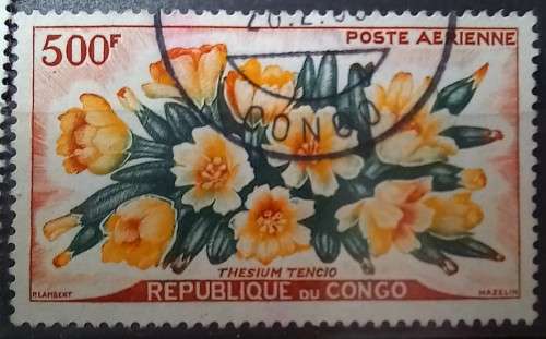 Republic of Congo 250Fr 1963 & 500Fr 1961 used