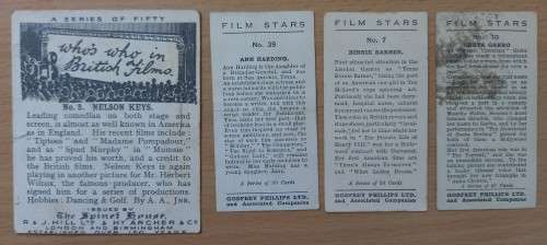Lot of 50 old cigarette cards