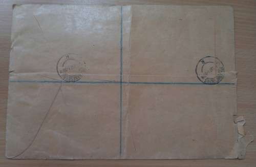 1937 SA Union lot of 2 private registered FDCs, some tears in envelope
