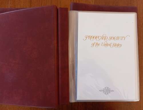 USA 3 albums with 147 Fleetwood FD proofcards Jan 1984 - May 1987