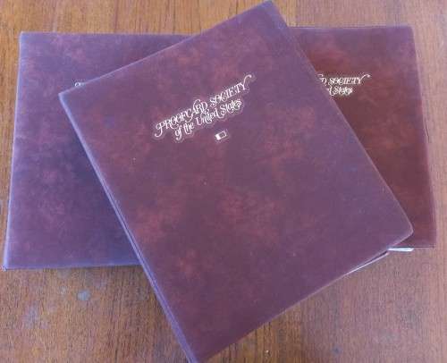 USA 3 albums with 147 Fleetwood FD proofcards Jan 1984 - May 1987