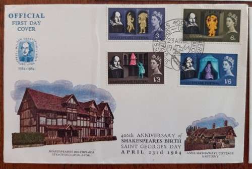 1964 Great Britain lot of 3 FDC