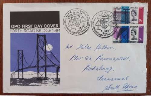 1964 Great Britain lot of 3 FDC