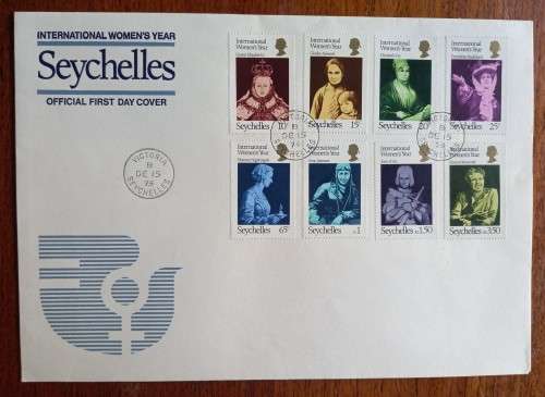 1975 Seychelles Women`s Year large FDC