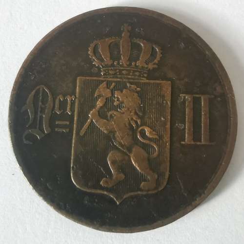 Norway 5 Ore 1876