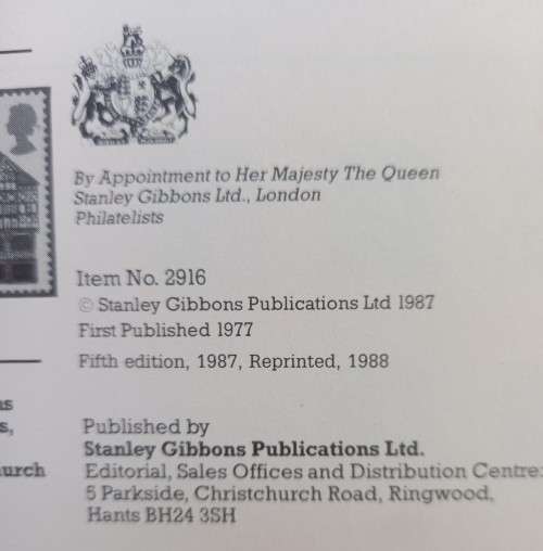 Stanley Gibbons Great Britain Stamp Album, new with mounting areas - unused