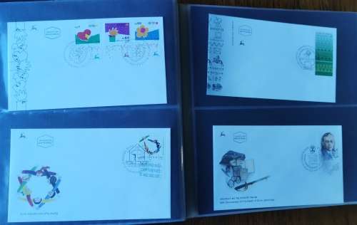 Israel 1980 to February 1993 three albums with 239 FDCs - CV at least $750