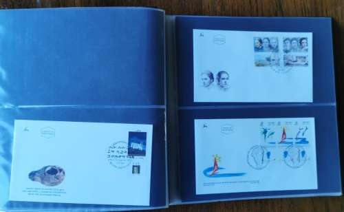Israel 1980 to February 1993 three albums with 239 FDCs - CV at least $750