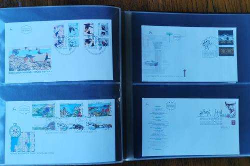 Israel 1980 to February 1993 three albums with 239 FDCs - CV at least $750