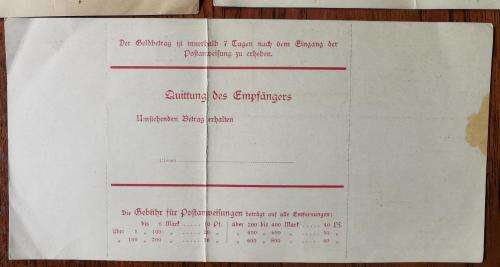 Germany Bavaria Bayern lot of 3 unused postal order cards
