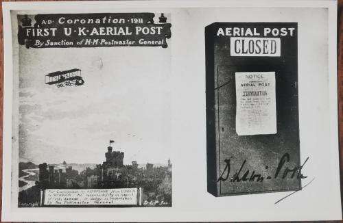Great Britain 1934 APEX air post exhibition lot of 6 unused exhibition postcards - very rare