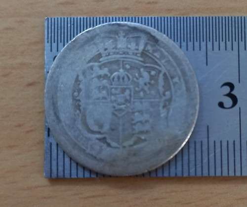 1817 Great Britain sterling silver shilling