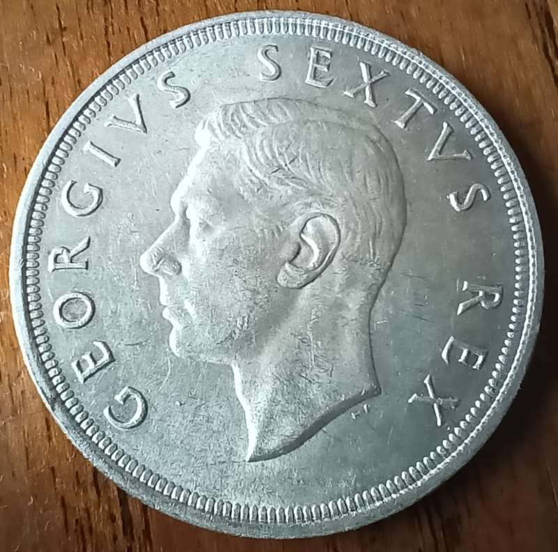 SA Union silver crown 1948