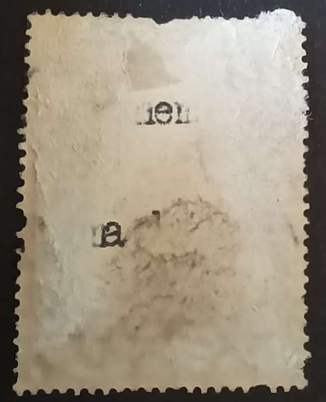 Germany Prussia 3 Mark 1896 stempelmarke revenue stamp used