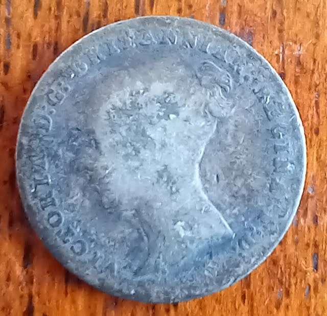 1844 GB silver 4 Pence