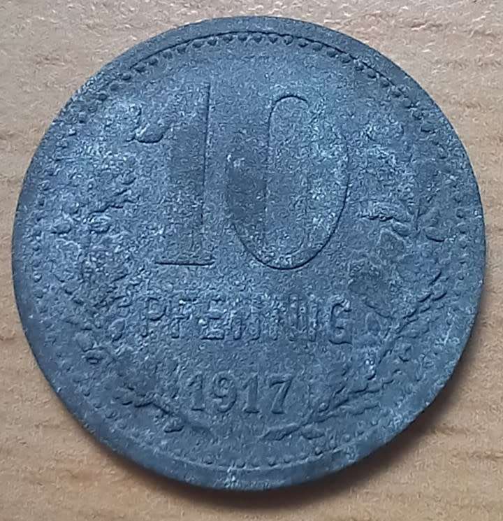 Germany 10 Pfennig 1917 Bonn notgeld