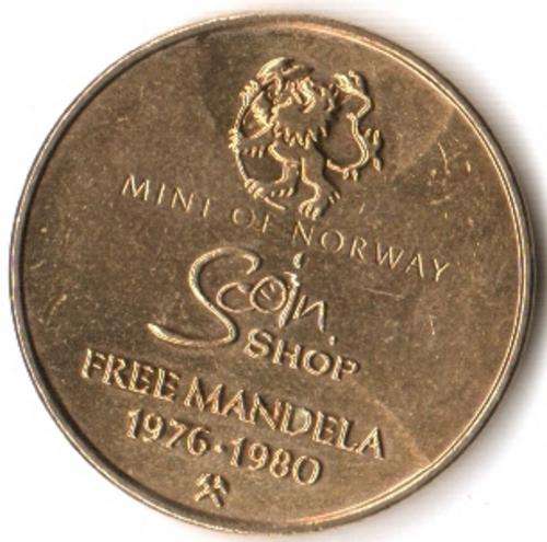 Mandela Scoin Shop Medallion - Mint of Norway