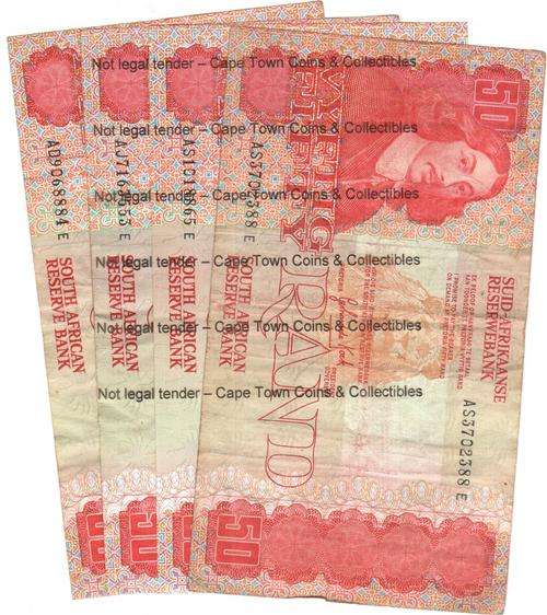 R50 De Kock & 1 Stals - bid per note to take all