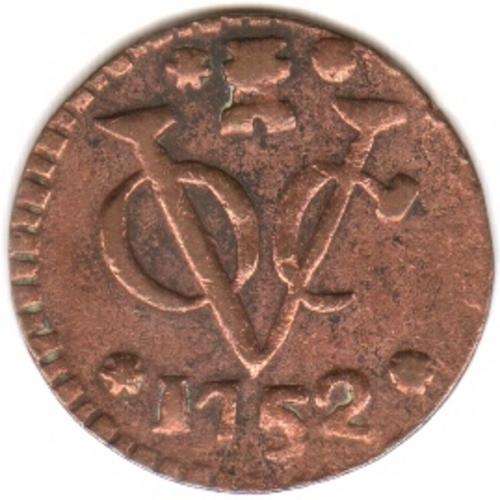 VOC coin 1752