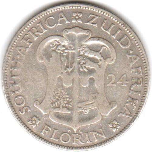 South Africa Florin 1924