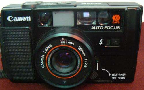 Canon AF35M camera - back flap is broken