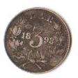 ZAR 3 Pence 1893