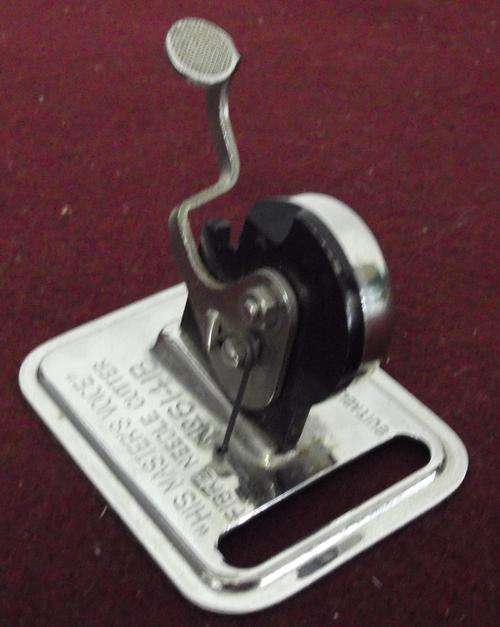 "His Masters Voice" Fibre needle cutter no.6141B rare - as per scan