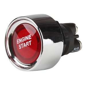 Red Light Push Start Ignition Switch for Racing Sport (DC 12V)