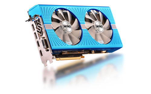 NITRO+ RX 580 8G G5 SPECIAL EDITION Blue Graphic Card